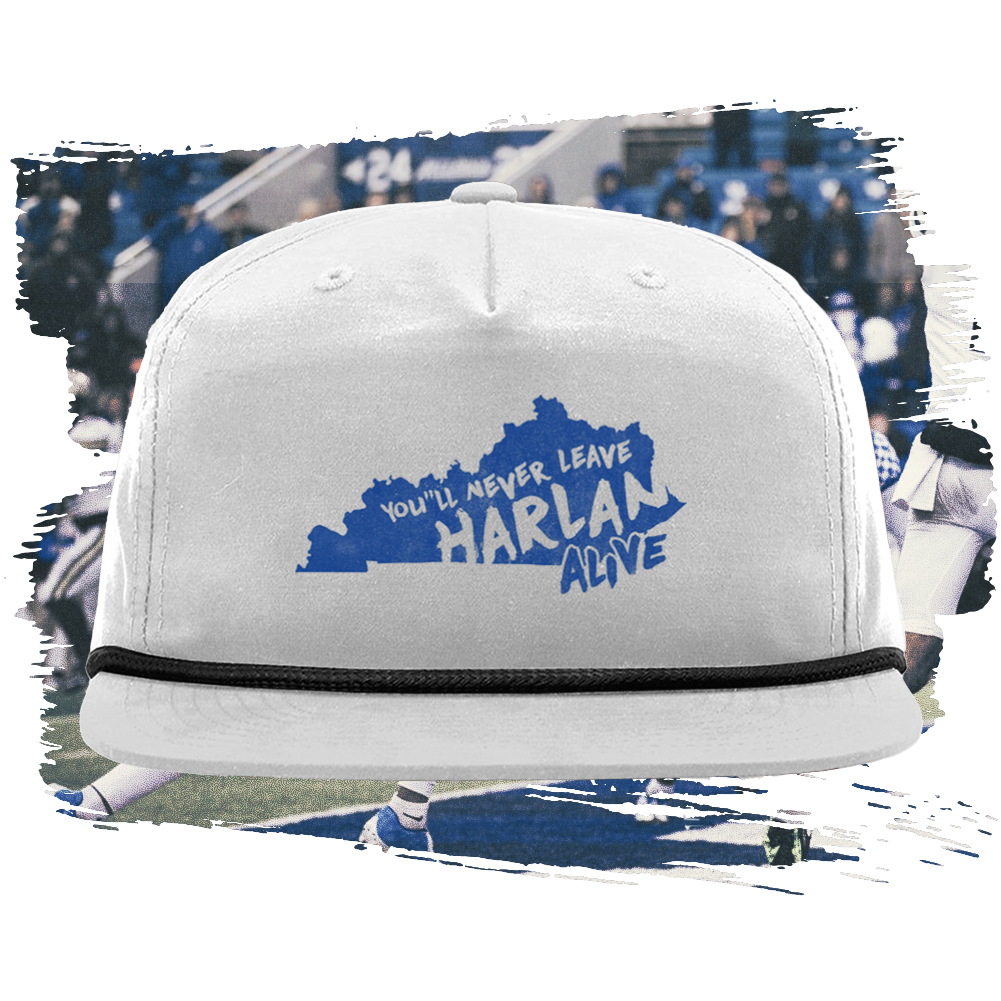 You'll Never Leave Harlan Alive Snapback Cap