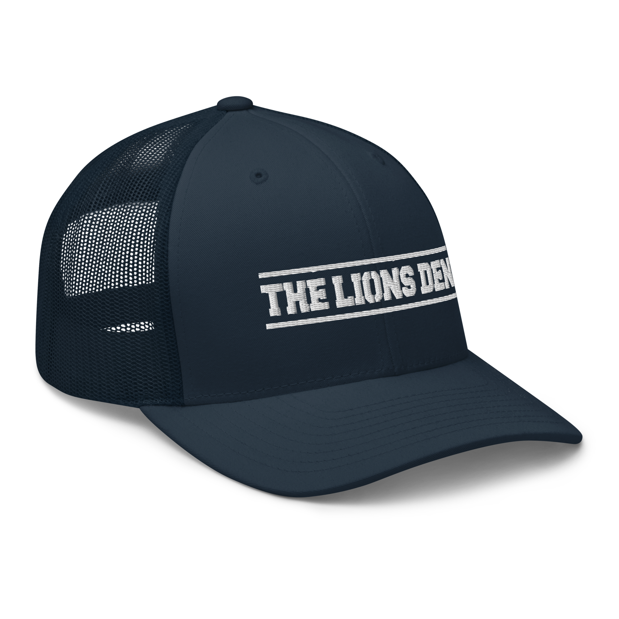 The Lions Den | Trucker | Navy