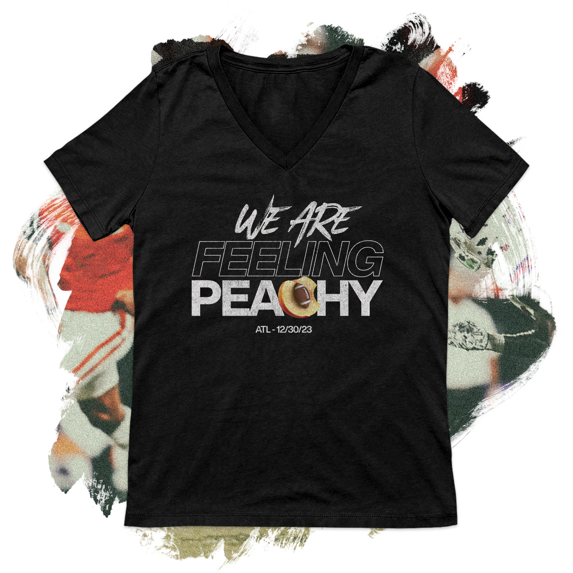 We Are Feeling Peachy V-Neck