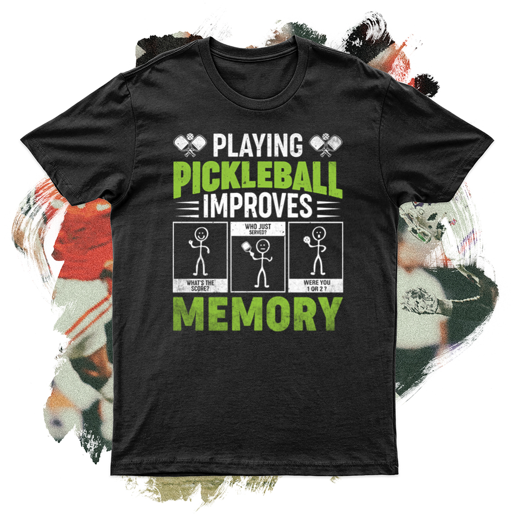 Playing Pickleball Improves Memory Softstyle Tee