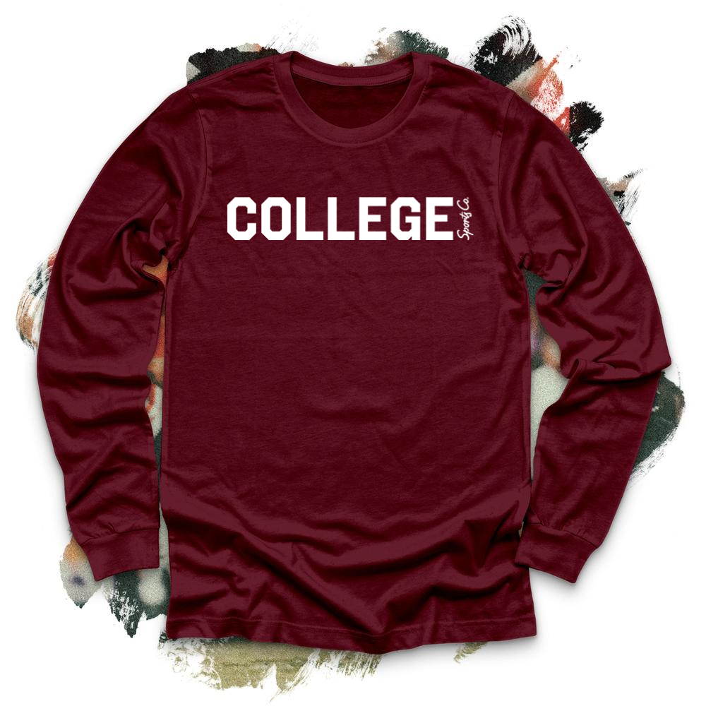 COLLEGE Sports Co Football Long Sleeve