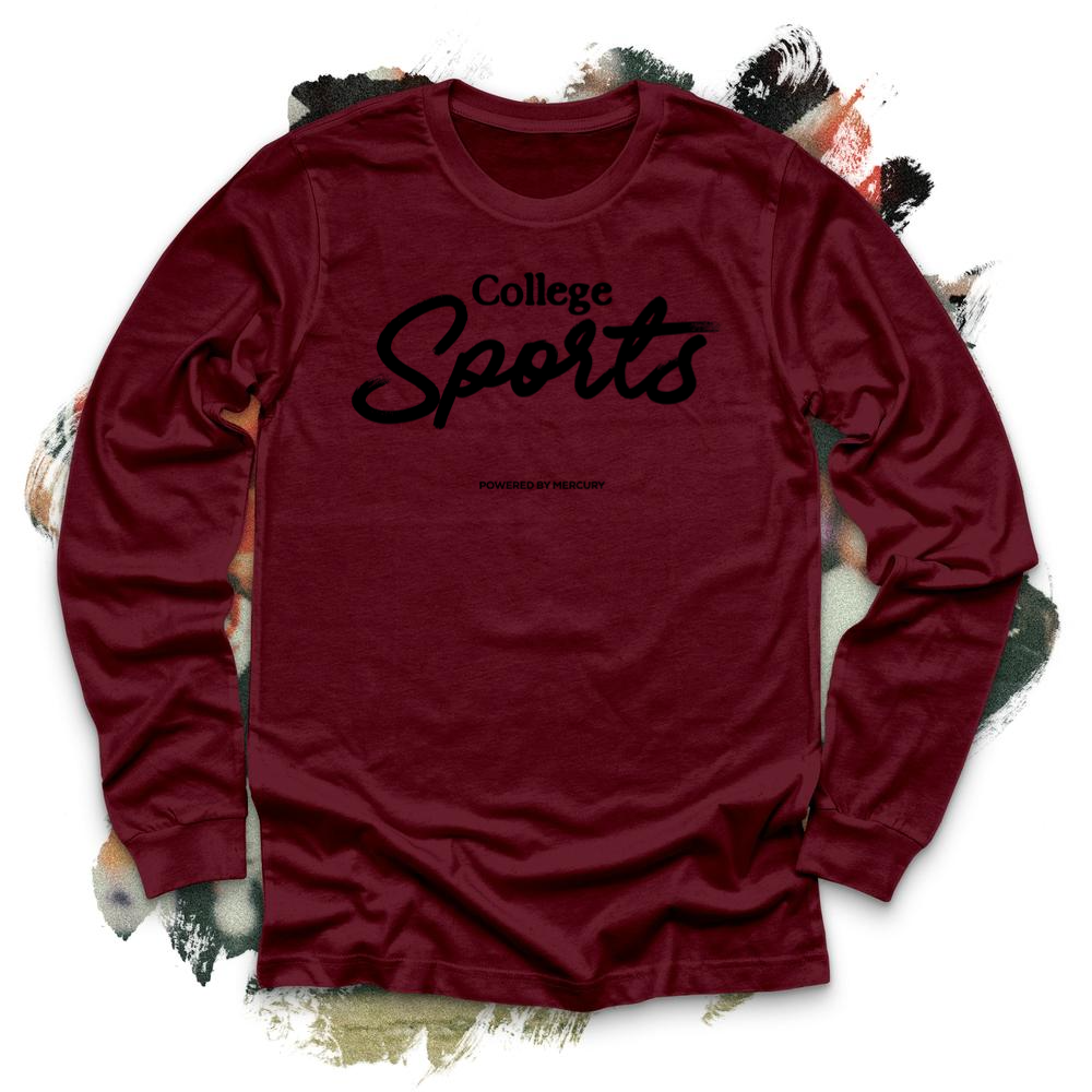 College Sports Football Long Sleeve