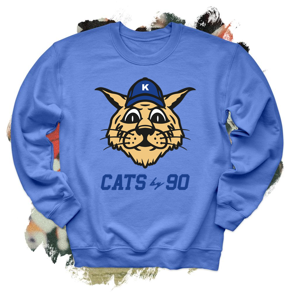 Cats By 90 Crewneck