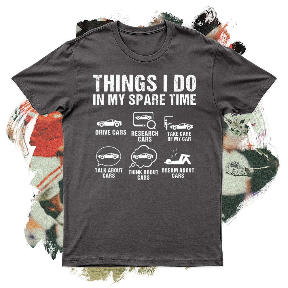 Things I Do Car Lover Softstyle Tee