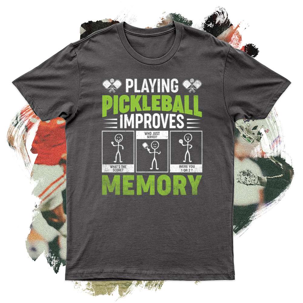 Playing Pickleball Improves Memory Softstyle Tee