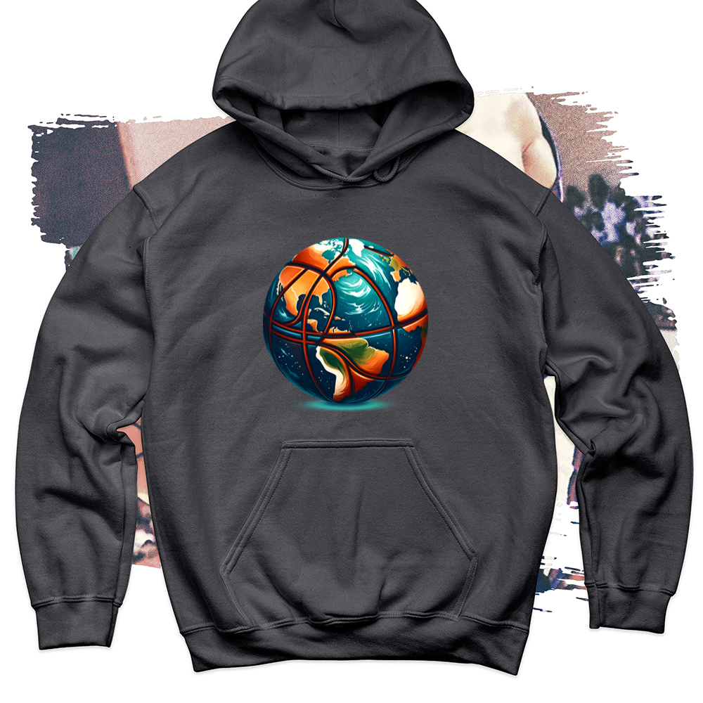 Basketball Earth Soft Blend Hoodie