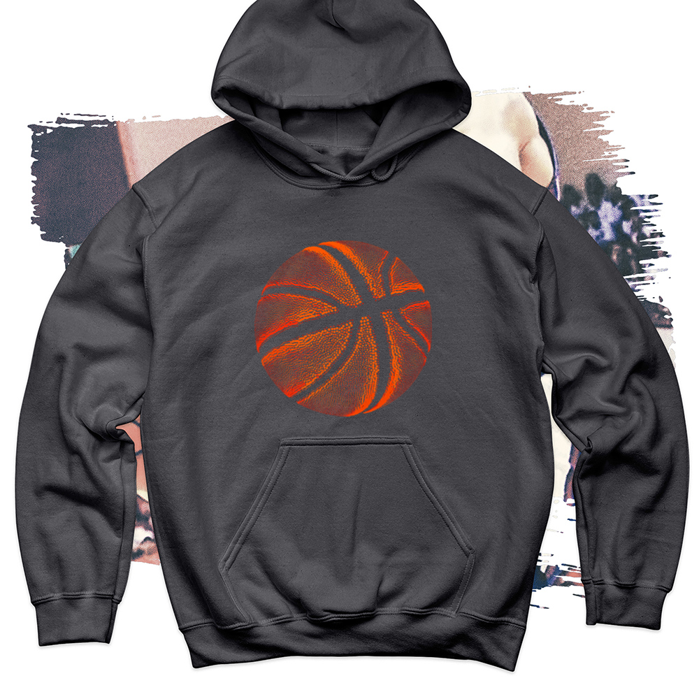 Dotted Basketball Soft Blend Hoodie