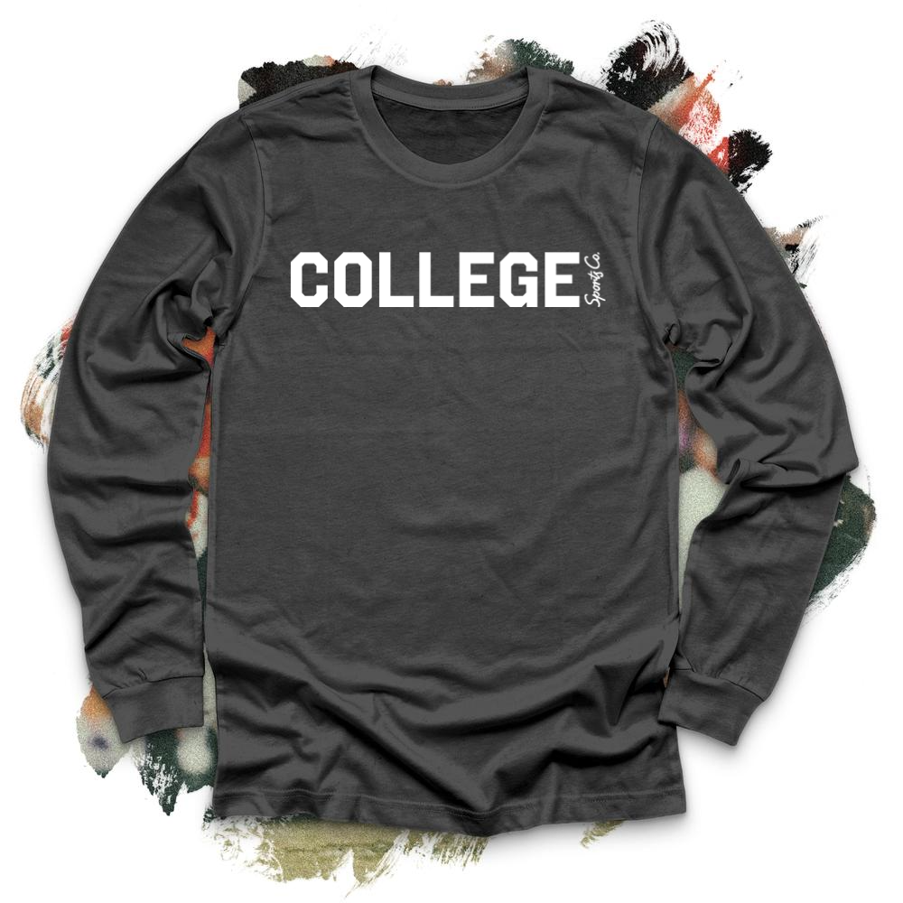 COLLEGE Sports Co Football Long Sleeve
