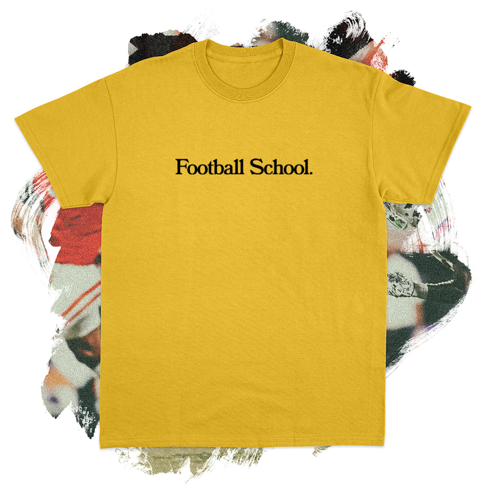 Football School Black Tee