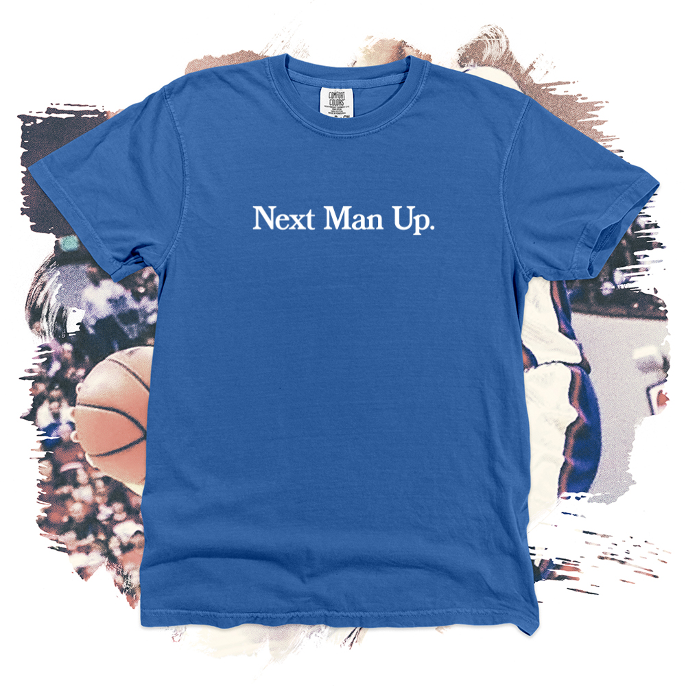 Next Man Up White Comfort Blend Tee