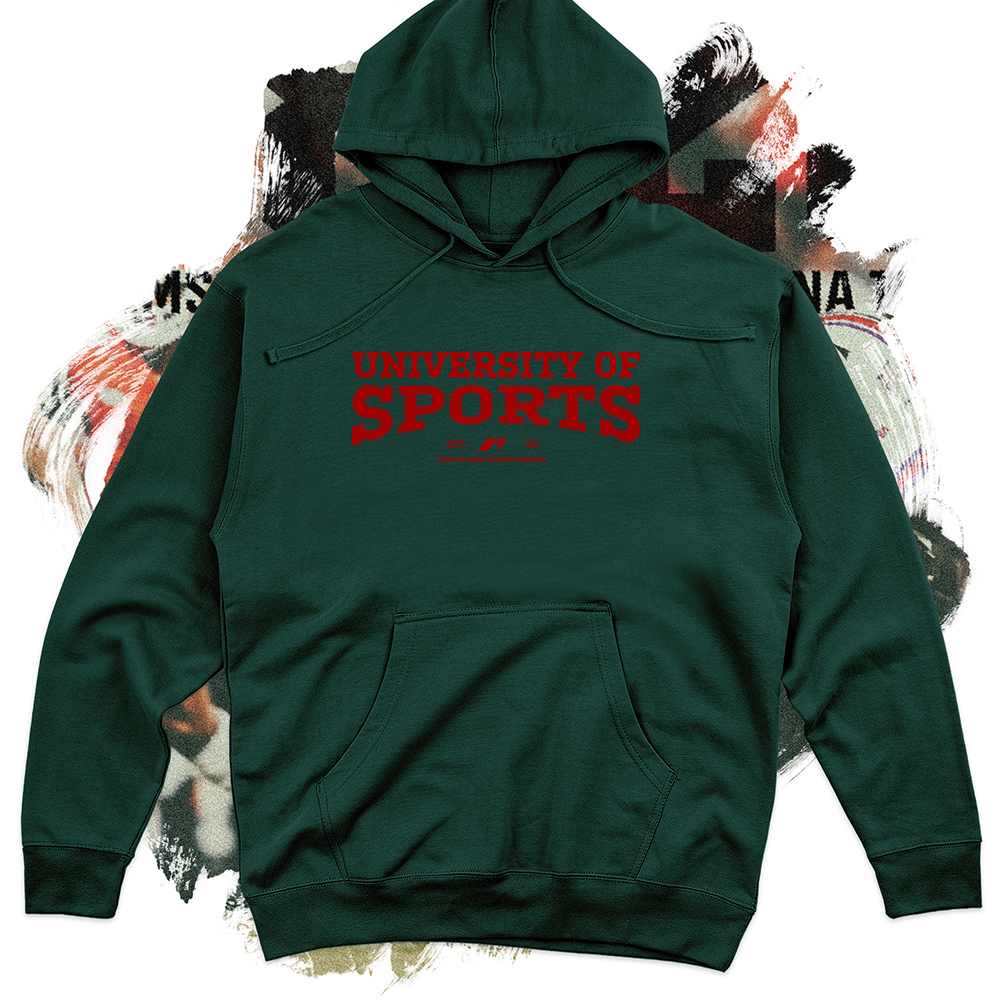 University of Sports Football Midweight Hoodie