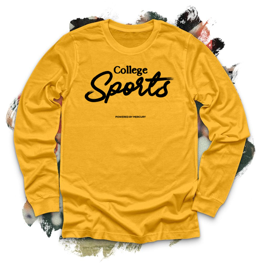 College Sports Football Long Sleeve