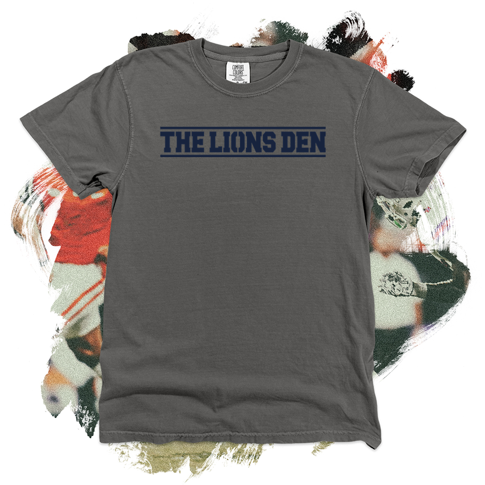 The Lions Den Blue Comfort Blend Tee