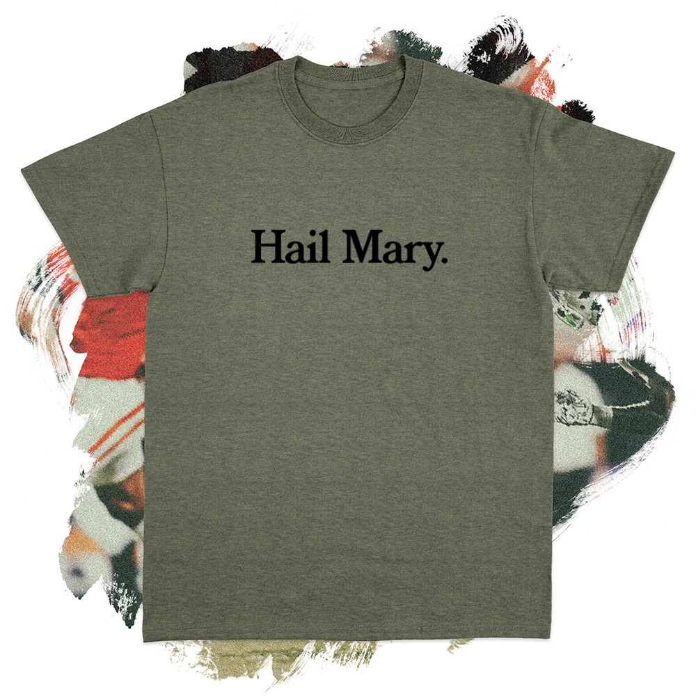 Hail Mary  Black Tee