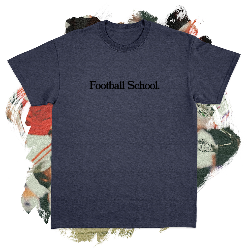 Football School Black Tee