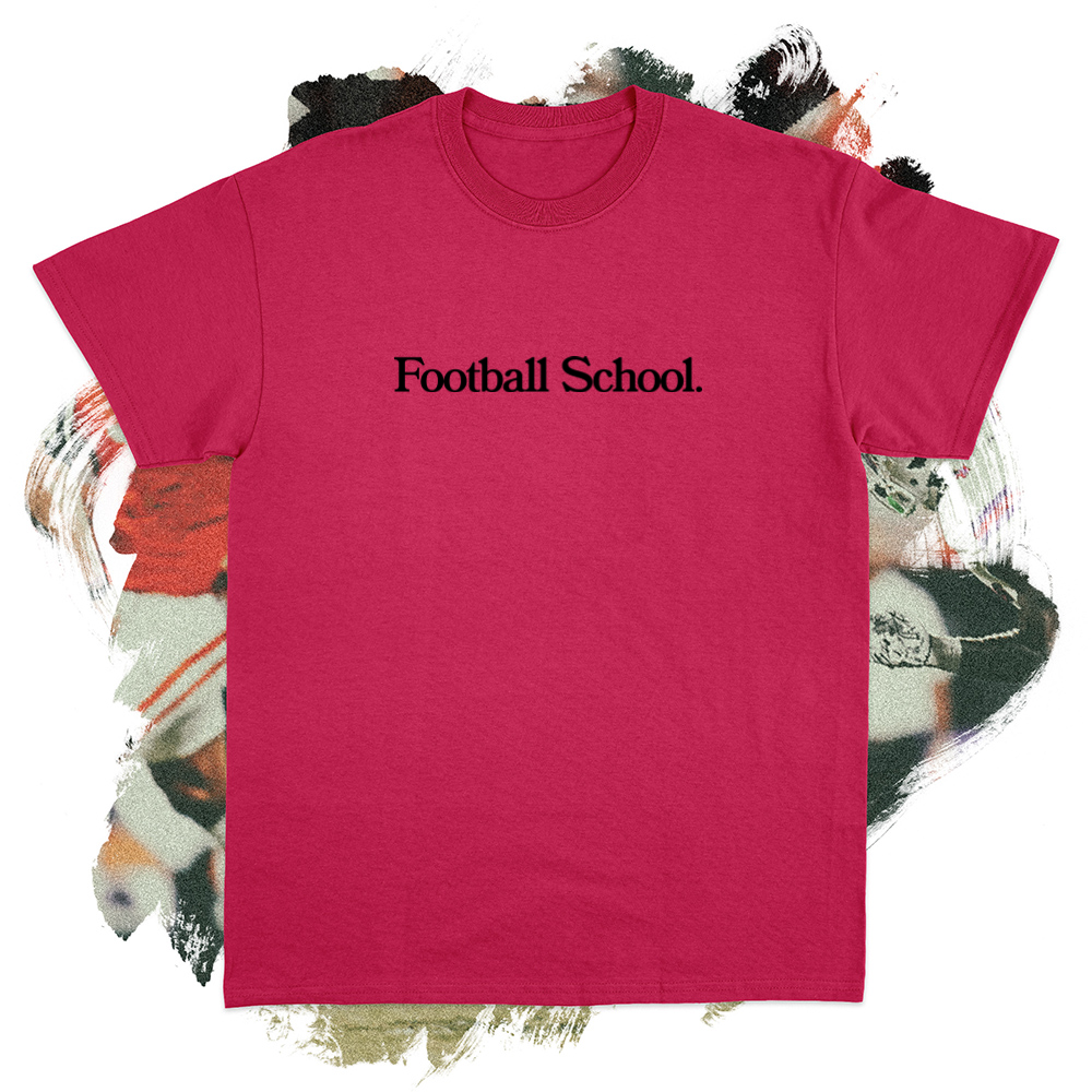 Football School Black Tee