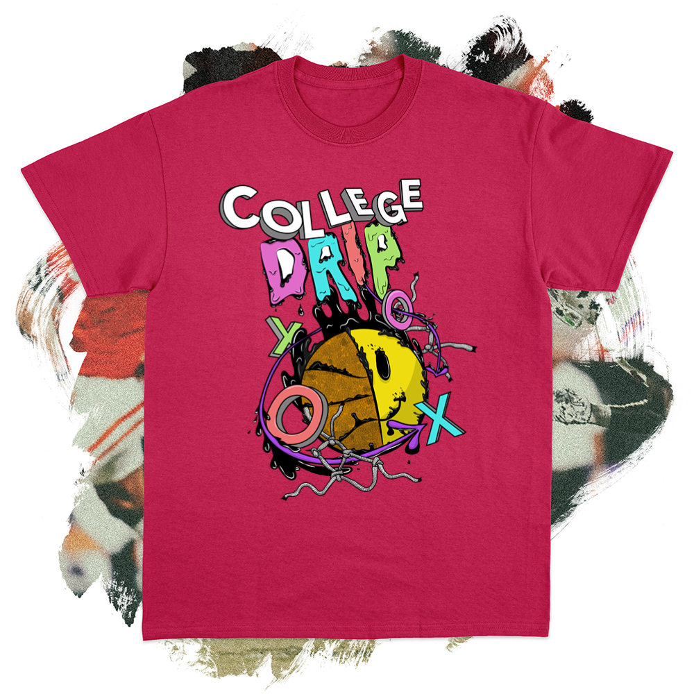 College Drip Color Tee