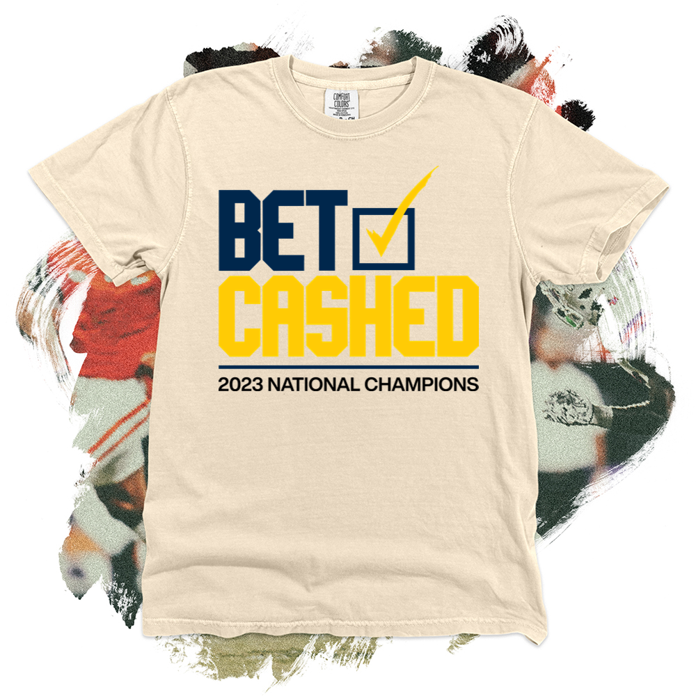 Michigan Bet Cashed Comfort Blend Tee