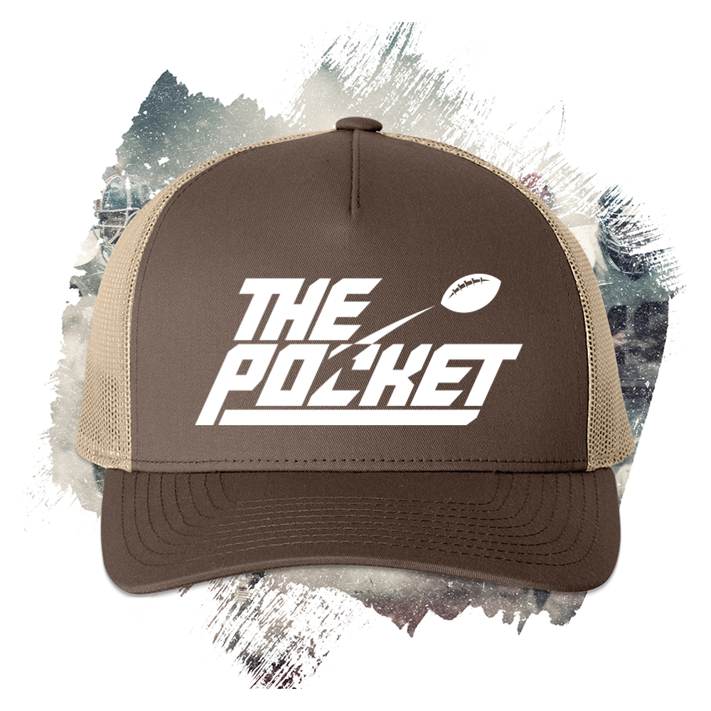 The Pocket White Trucker Cap