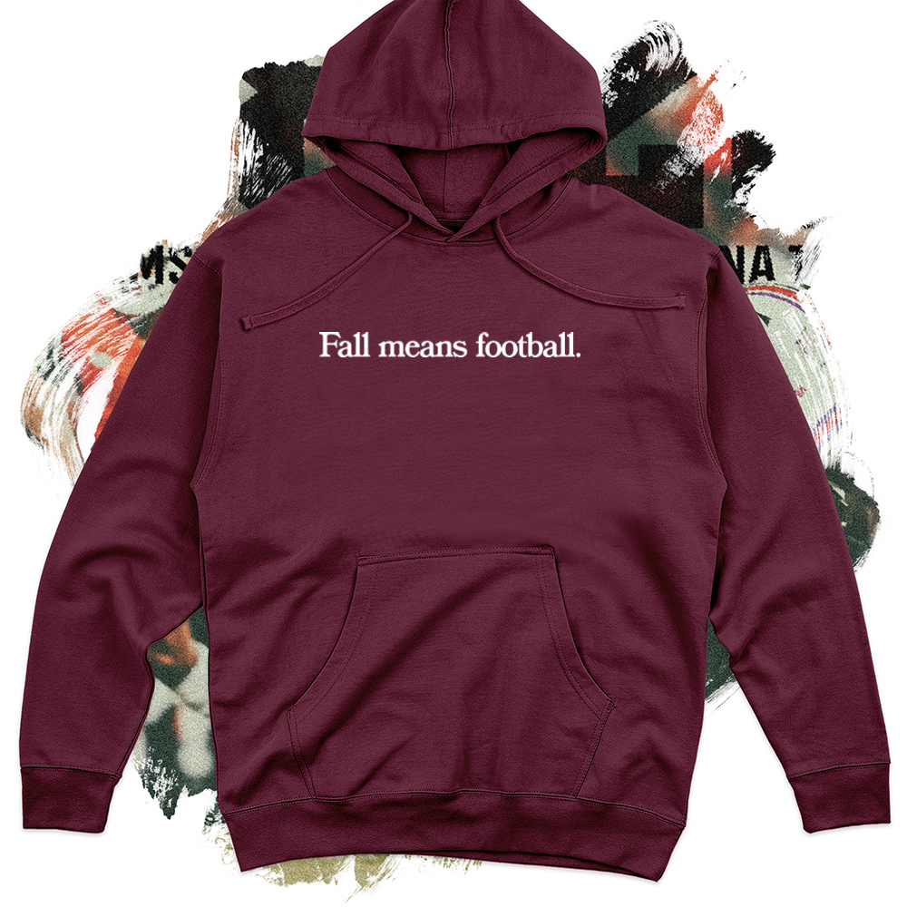 Games Are Won in the Trenches 2 Black Football Midweight Hoodie