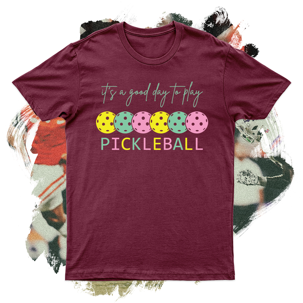 It's a Good Day to Play Pickleball Softstyle Tee