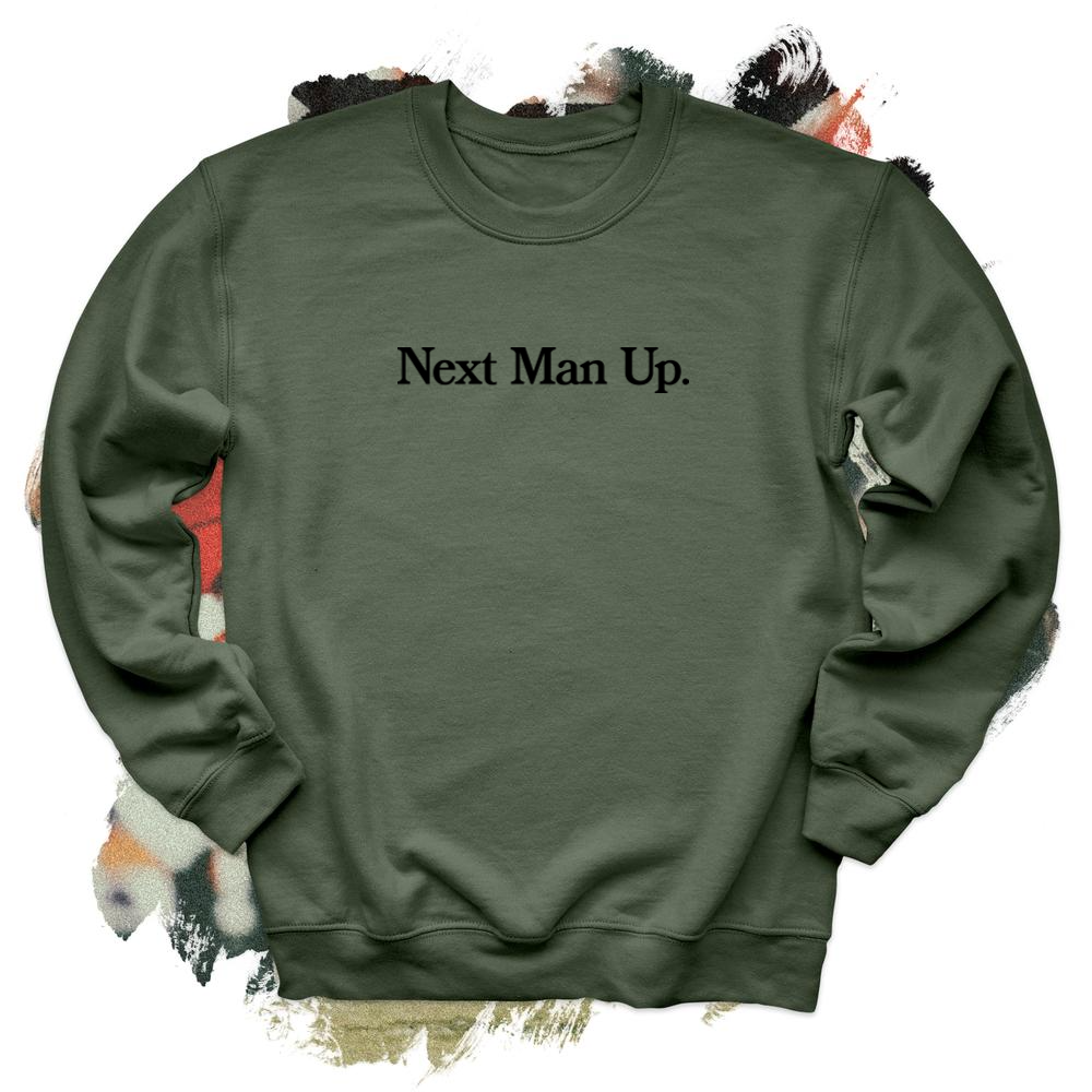 Next Man Up Black Crewneck