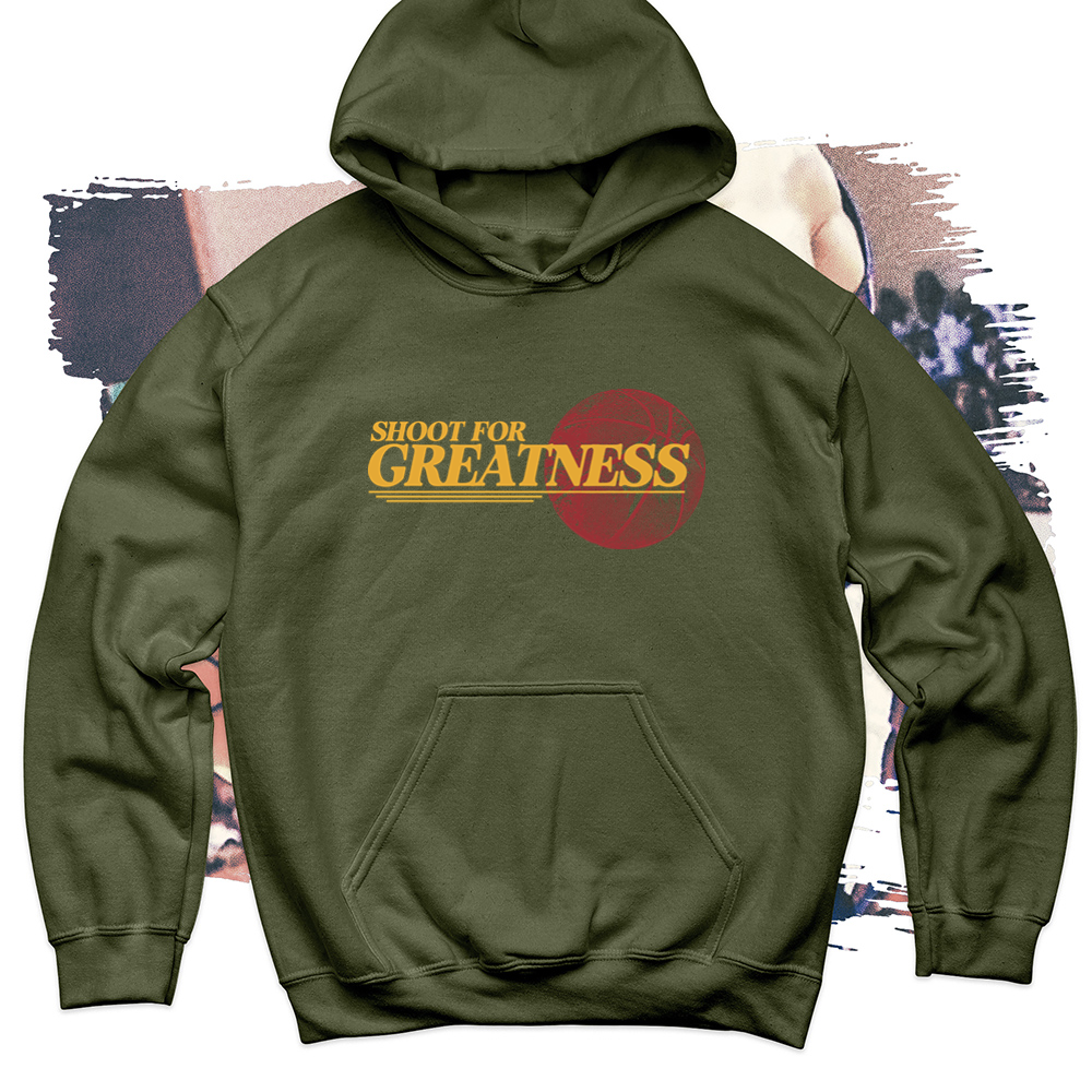 Shoot For Greatness Soft Blend Hoodie