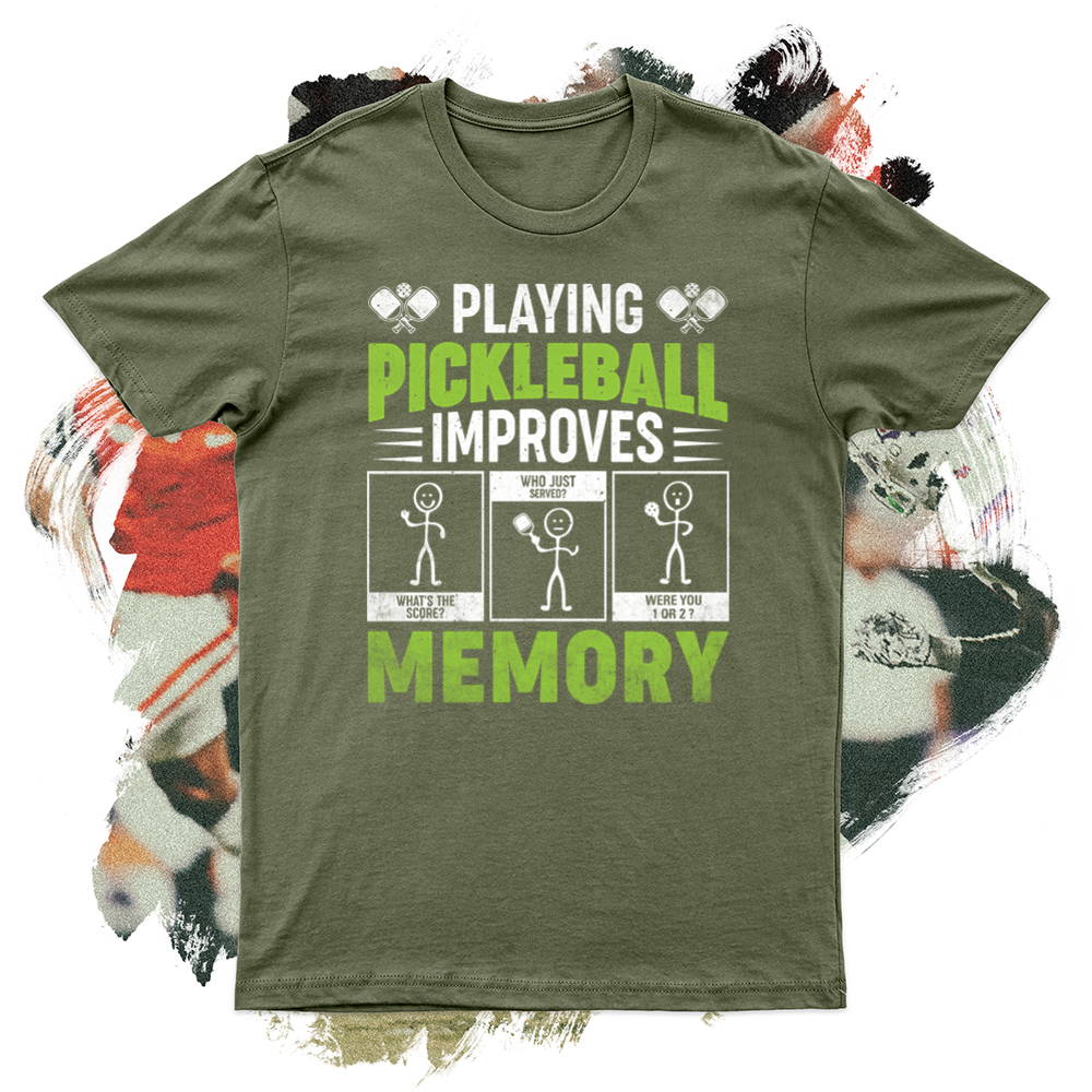 Playing Pickleball Improves Memory Softstyle Tee