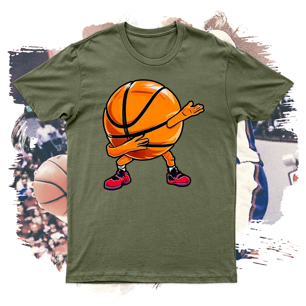 Basketball Dabbing Soft Blend Tee