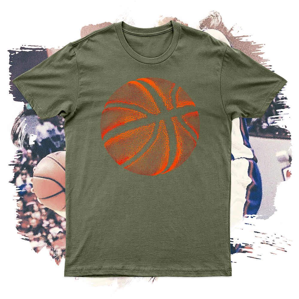 Dotted Basketball Soft Blend Tee