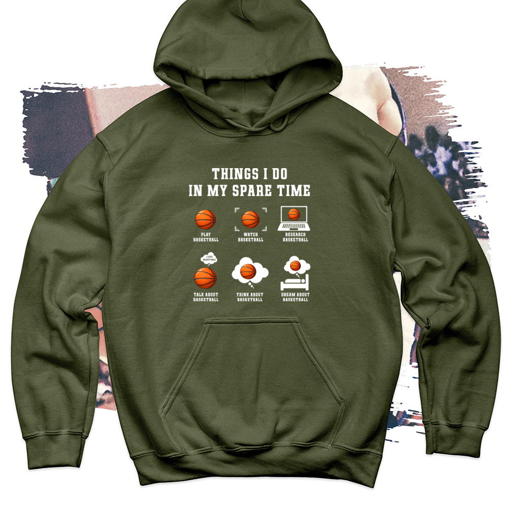 Things I Do In My Spare Time Soft Blend Hoodie