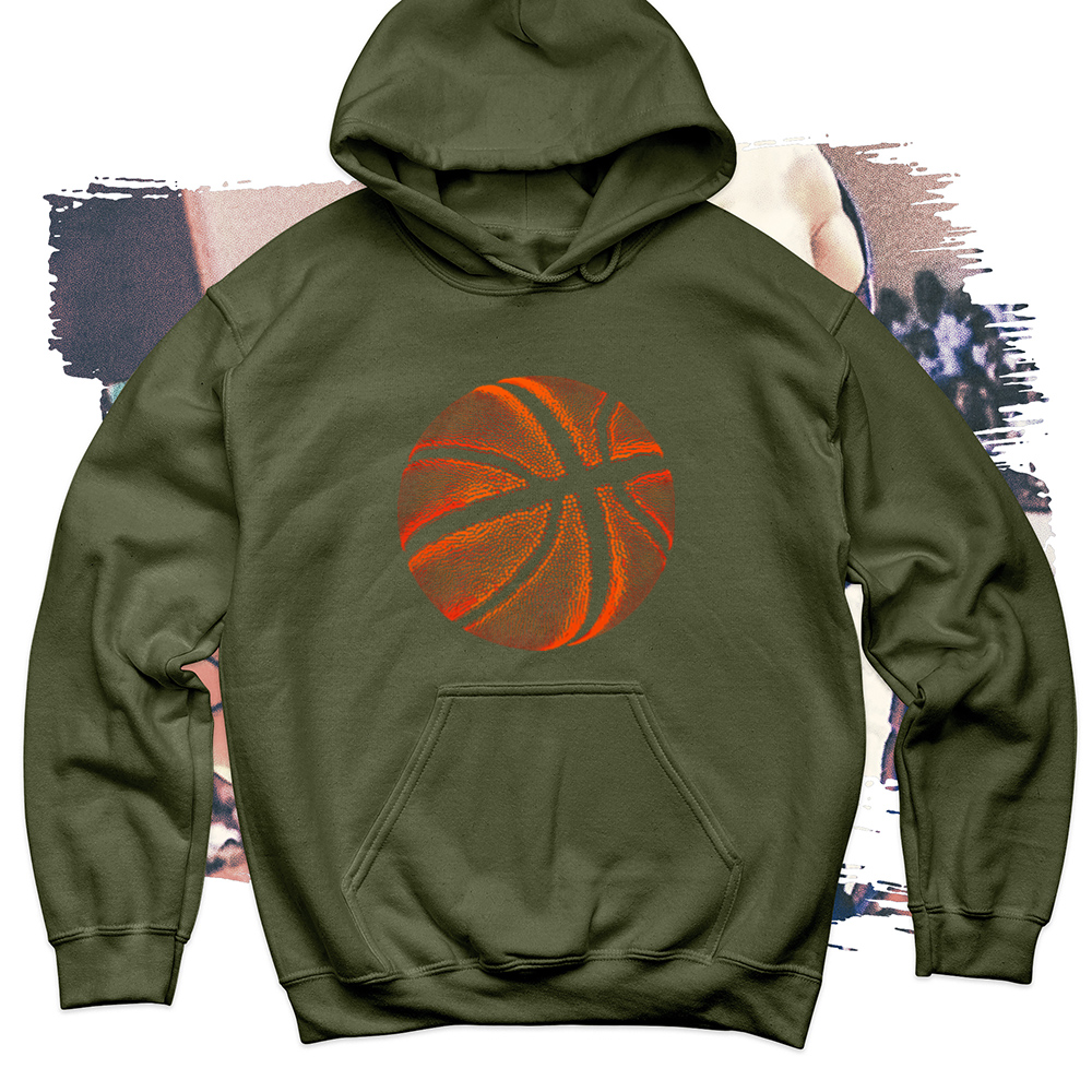 Dotted Basketball Soft Blend Hoodie