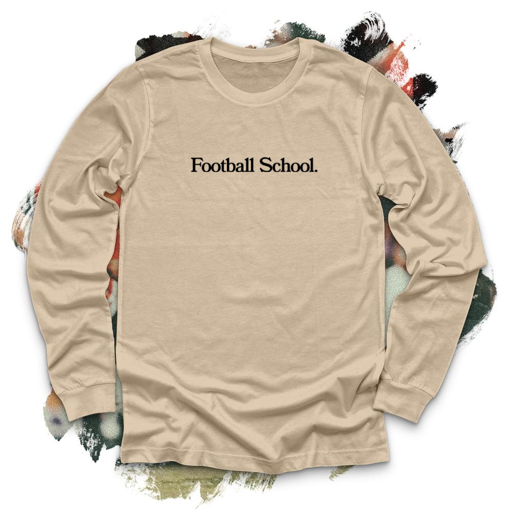 Football School Black Long Sleeve