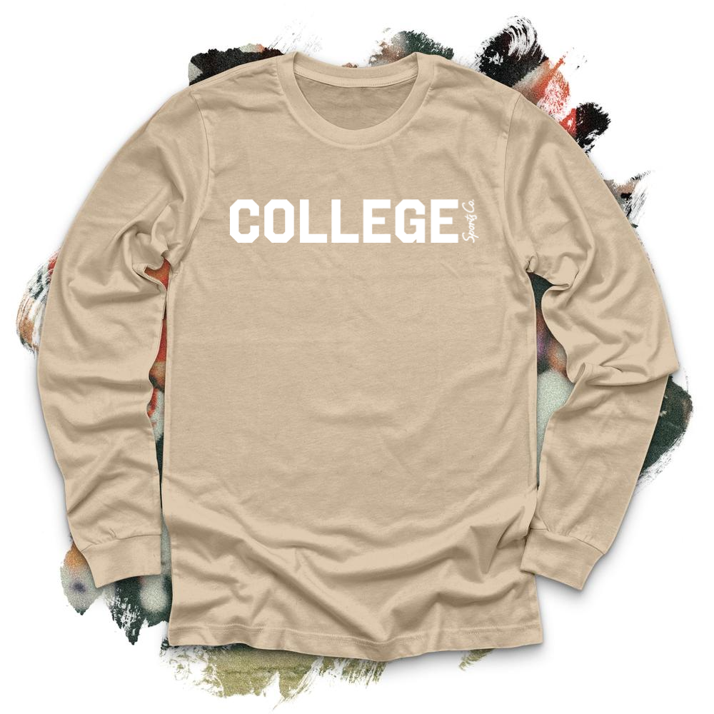 COLLEGE Sports Co Football Long Sleeve