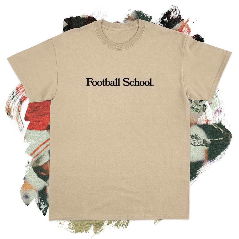 Football School Black Tee