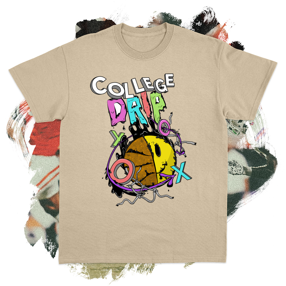 College Drip Color Tee