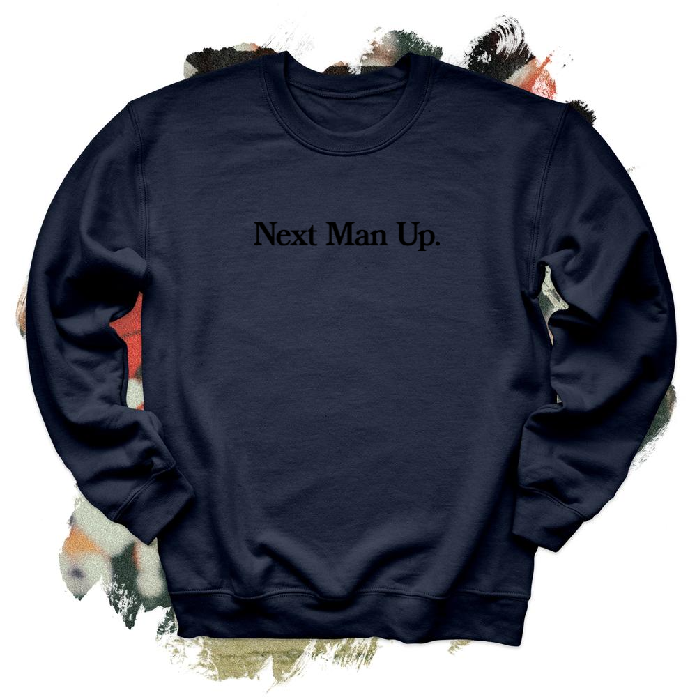 Next Man Up Black Crewneck