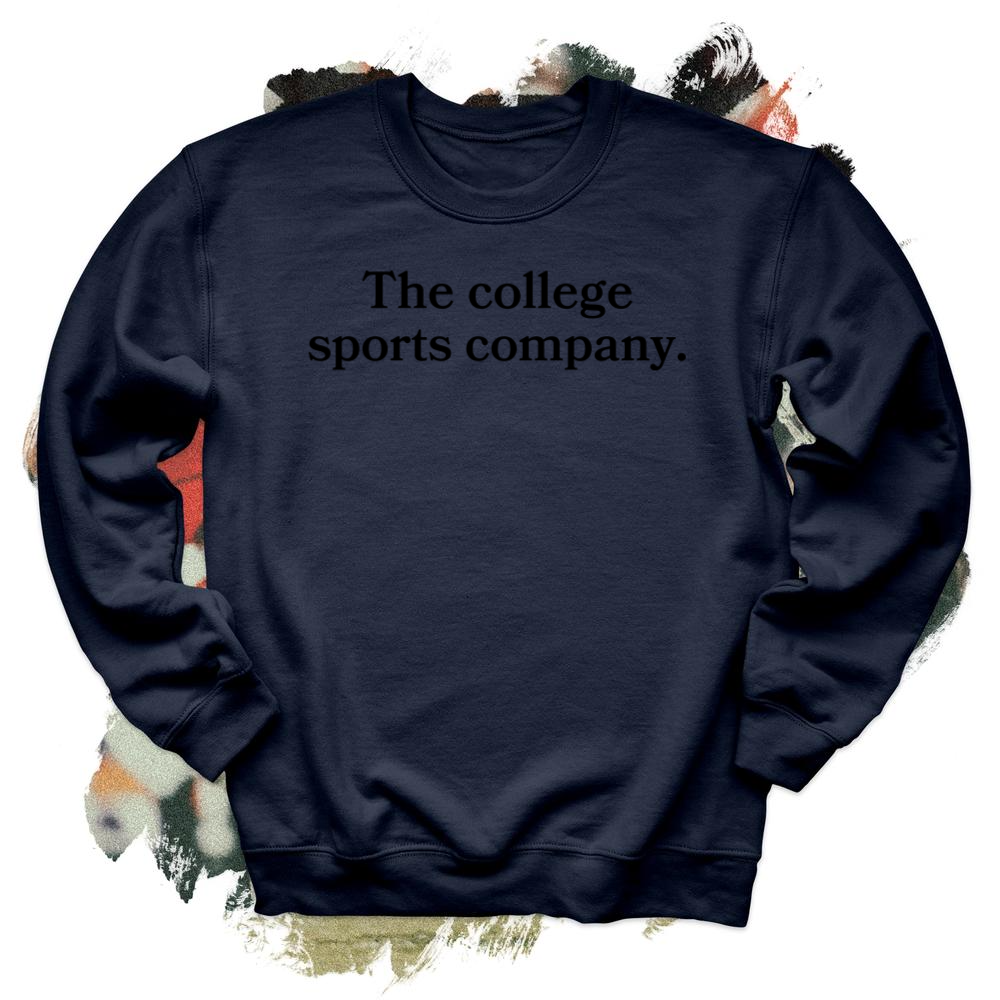 The College Sports Company Football Crewneck