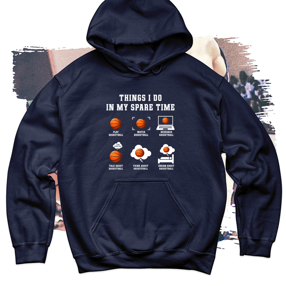 Things I Do In My Spare Time Soft Blend Hoodie