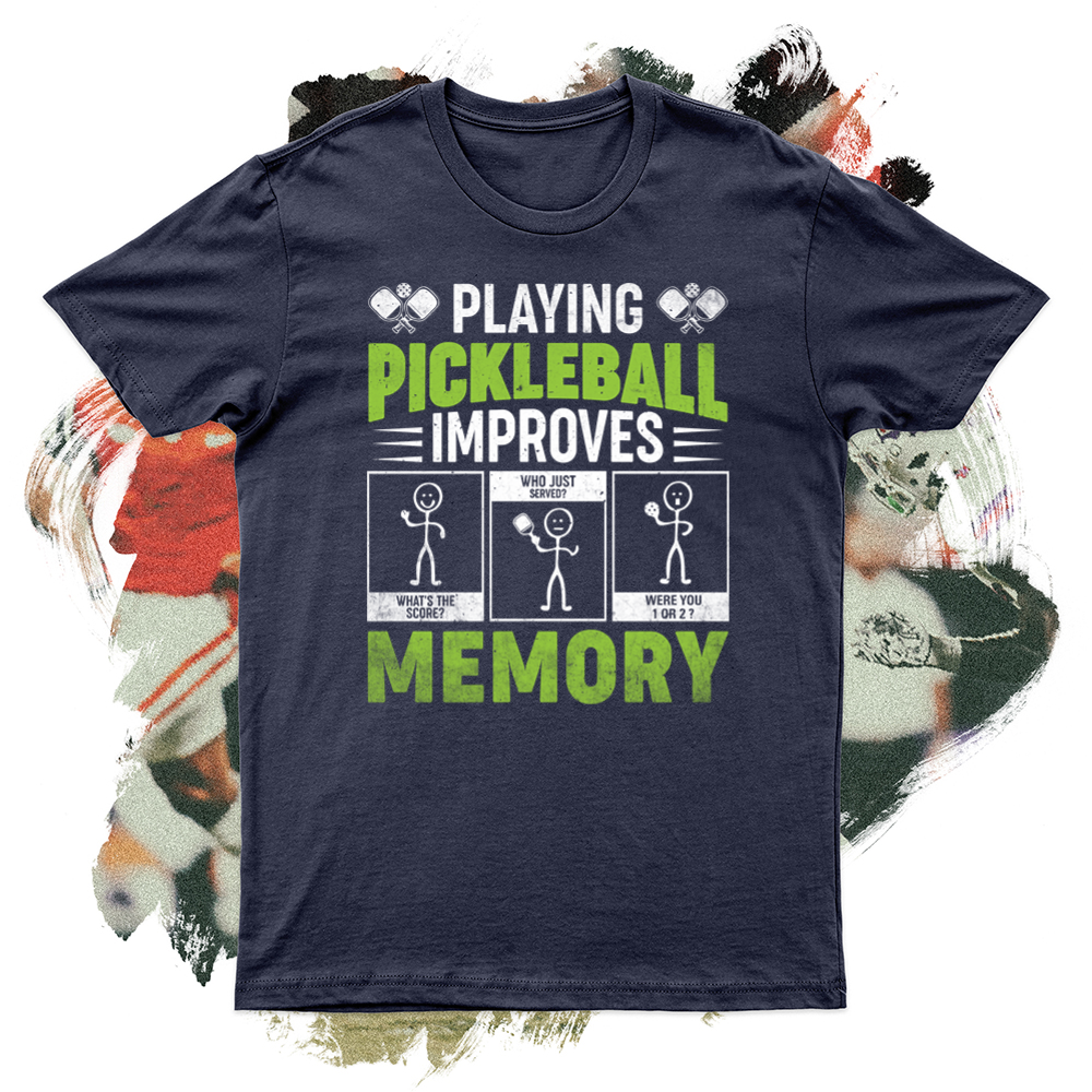 Playing Pickleball Improves Memory Softstyle Tee