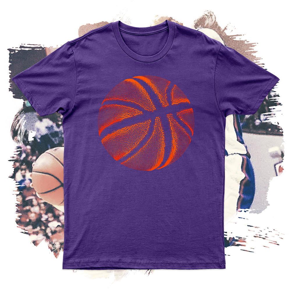 Dotted Basketball Soft Blend Tee