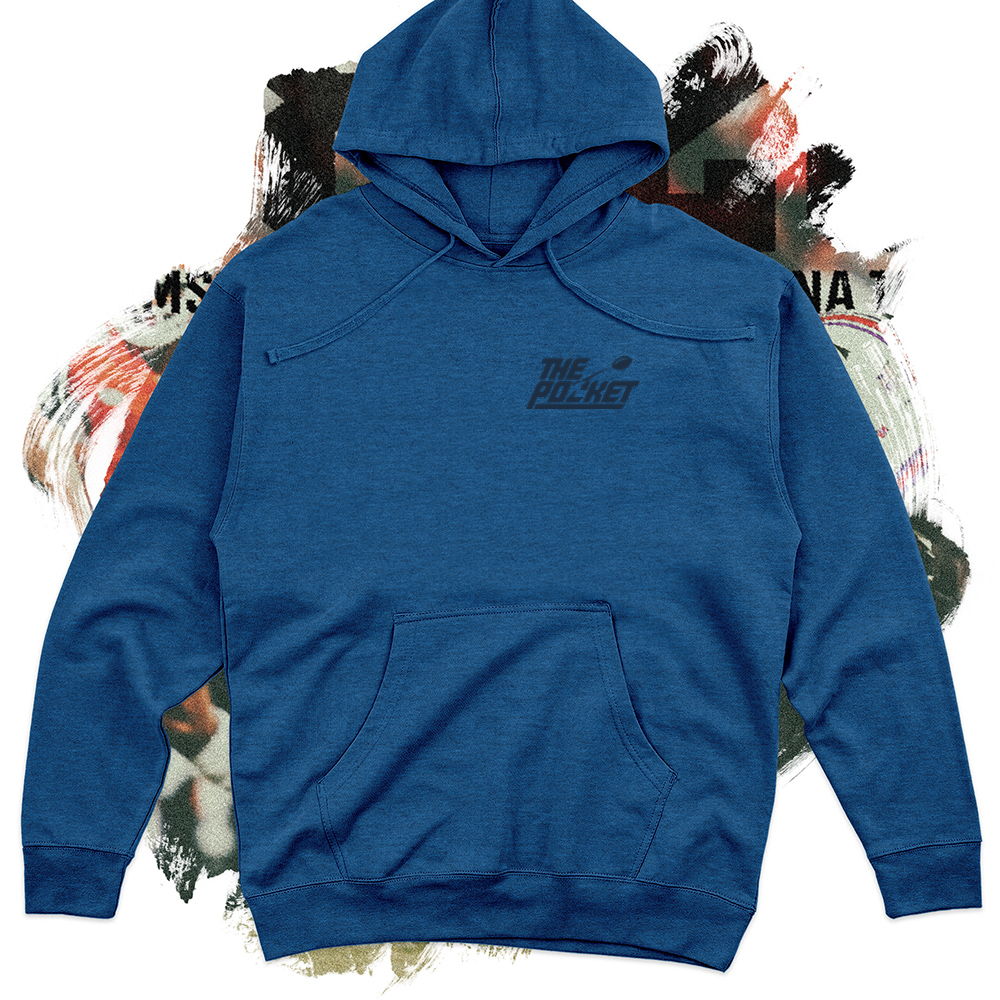 The Pocket Blue Midweight Hoodie