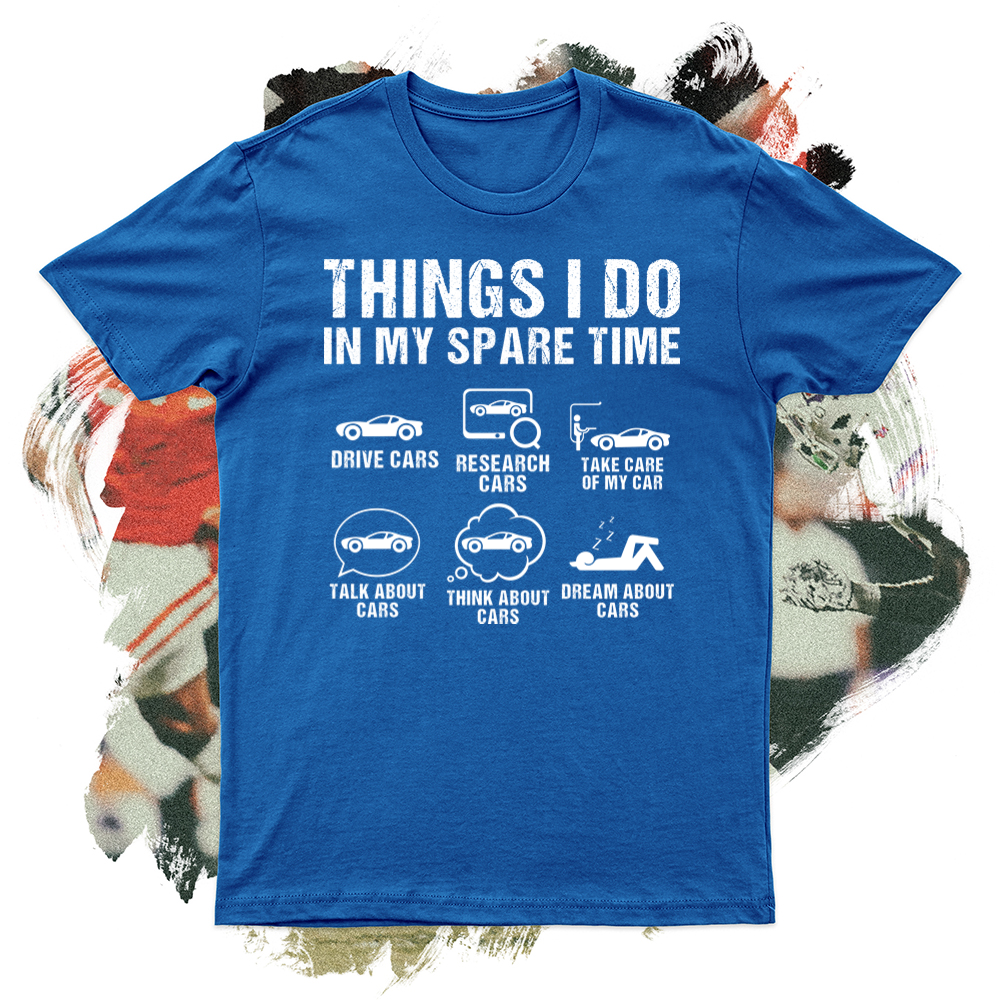 Things I Do Car Lover Softstyle Tee