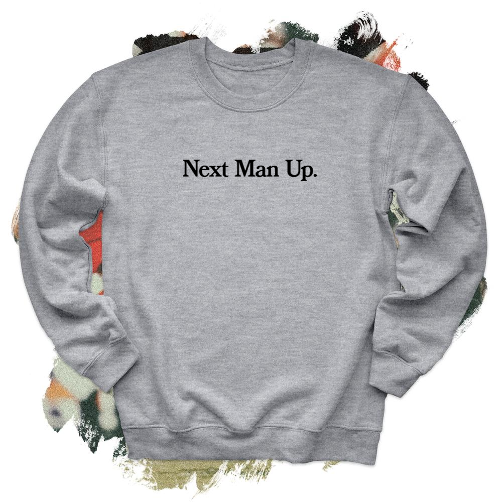 Next Man Up Black Crewneck