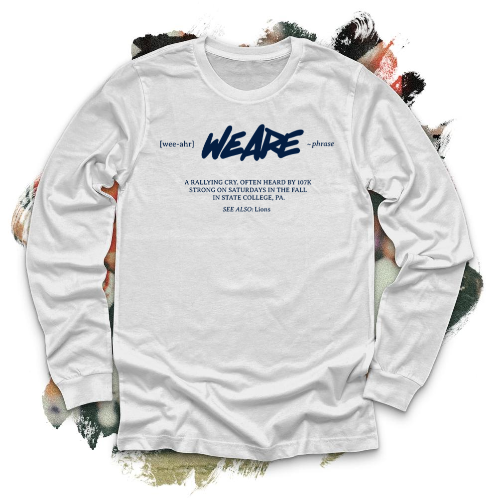 We are Definition Whiteout Long Sleeve