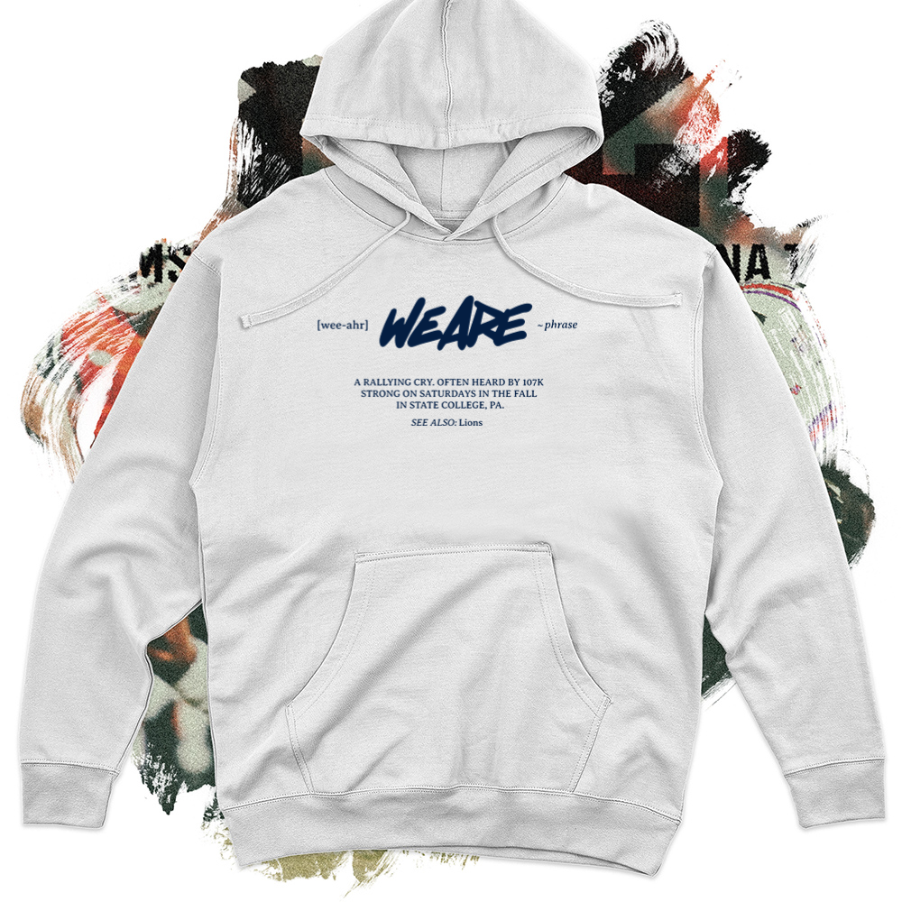 We Are Definition Whiteout Hoodie
