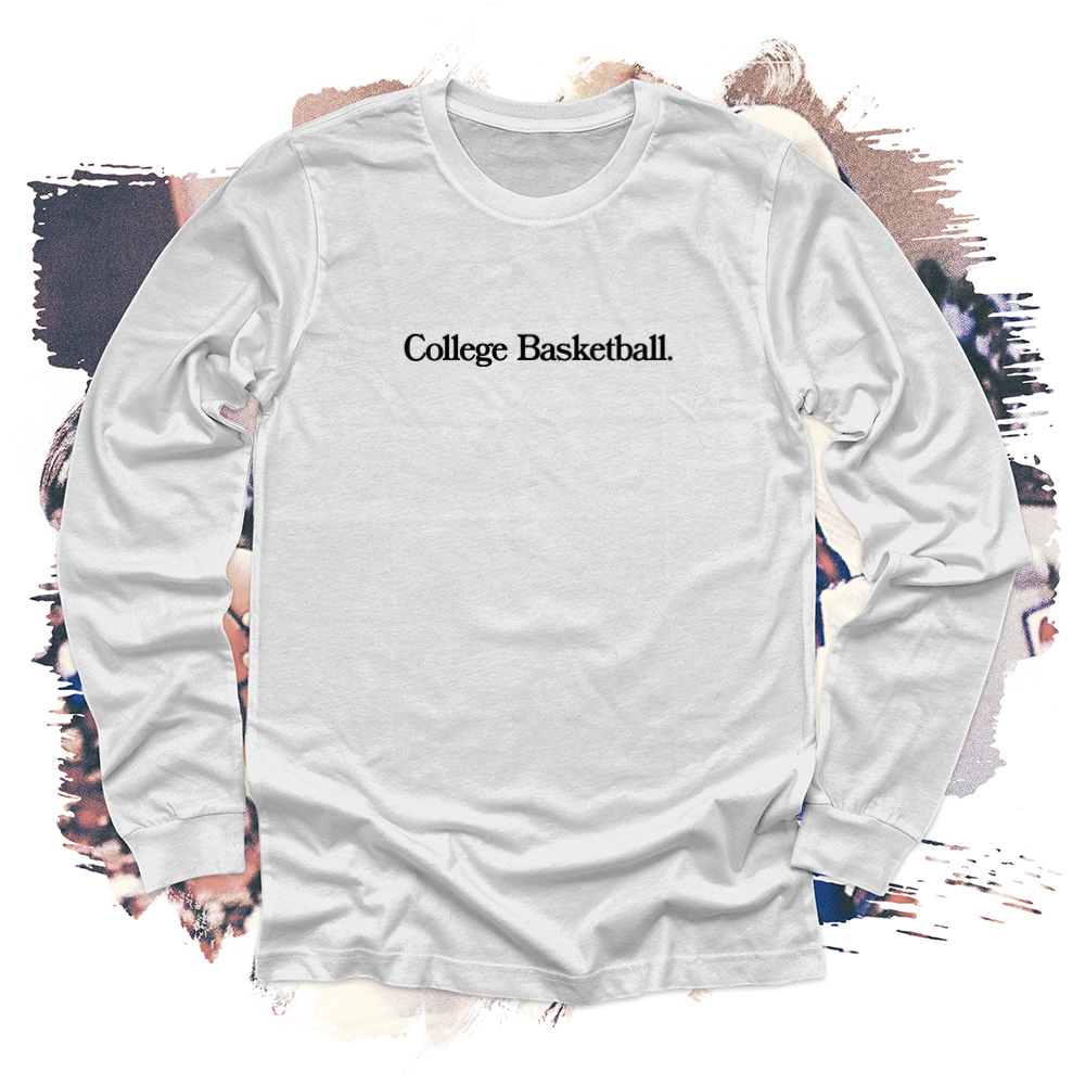 College Basketball Black Long Sleeve